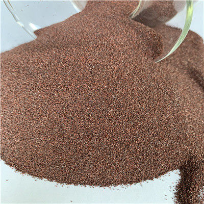 1250 grados Tratamiento a alta temperatura Color rojo Marrón Óxido de aluminio fundido 95% para abrasivos aglomerados vitrificados