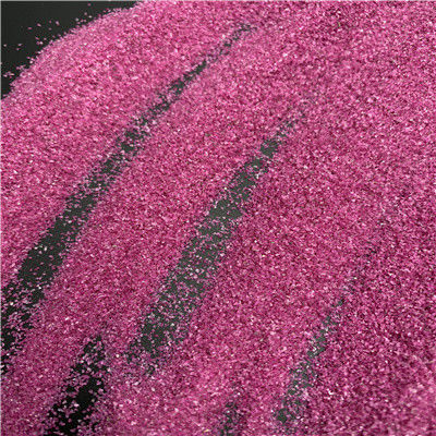 Fusión de alumina de color rosa PA 36# 98,2% Color puro Menos impurezas