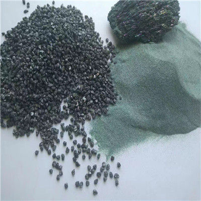 9.4 Carburo de silicio verde de Mohs 600 Grit 220 Grit Bloqueado / de forma aguda