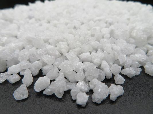 Granos de aluminio fundido blanco puro Barmac trituración Alta dureza
