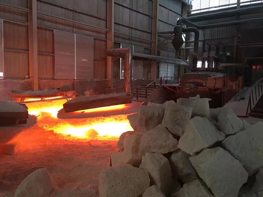 Granos de aluminio fundido blanco puro Barmac trituración Alta dureza