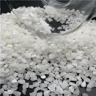Horno inclinado Granulado de alumina fundida blanca para refractarios en forma