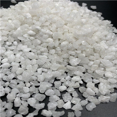 Barmaco triturado de alumina fundida blanca WFA 99% para medios de soplado / horno inclinado