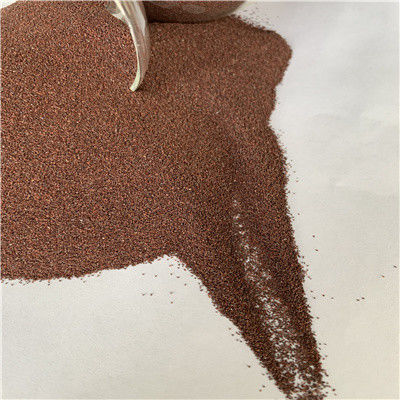 Aluminio fundido rojo calcinado a alta temperatura 95% Óxido de aluminio abrasivo