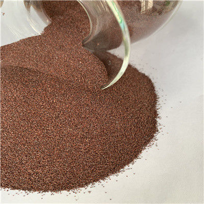 Tratamiento a altas temperaturas Color rojo marrón Aluminio fundido 95% para abrasivos cerámicos