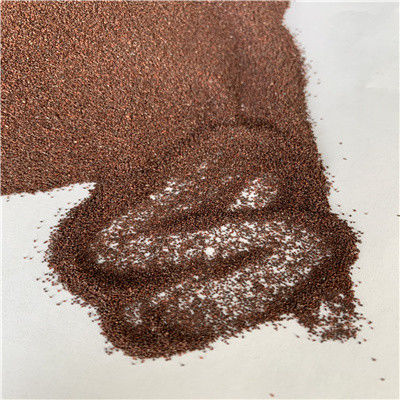 1250 grados Tratamiento a alta temperatura Color rojo Marrón Óxido de aluminio fundido 95% para abrasivos cerámicos