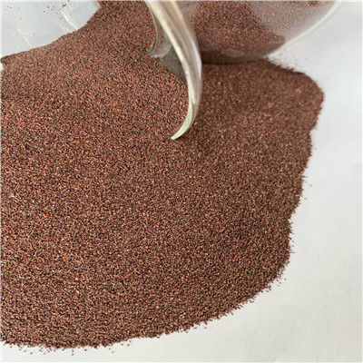 1050 grados Tratamiento a temperatura media Color rojo Marrón Óxido de aluminio fundido 95% para abrasivos cerámicos