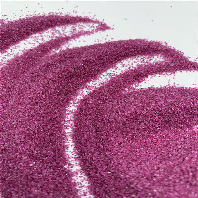 Alumina fundida rosa triturada en rodillos 30# más resistente para molinillos de unión