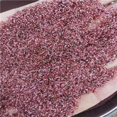 Arenas abrasivas de granate de chorro de agua1,75 g/cm3 Medios de granate para chorro de arena