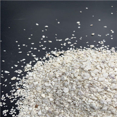 Granos refractarios de arcilla de sílex calcinada de grano triturado 8 mm 15 mm