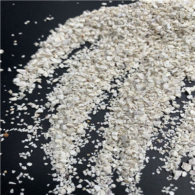 Arcillas de sílex blancas calcinadas 45% 1 mm 3 mm para fundición de arena de precisión