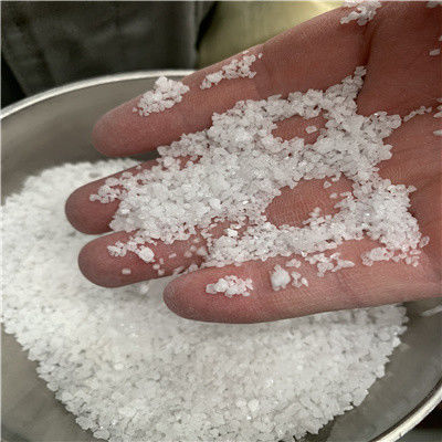 Alta pureza de alumina blanca fundida 99,5% Barmac triturado más tiempo de fusión